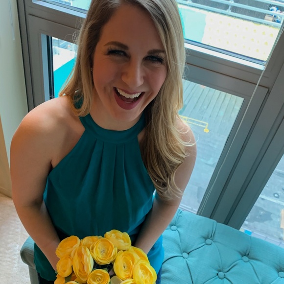 Alice and Olivia Exposed Zipper Halter Top - Picture 4 of 5